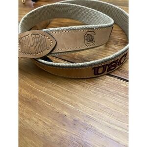 University Of South Carolina Gamecocks Men's Sz 42 Belt Zep Pro Collegiate USC